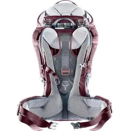 Deuter baby comfort carrier, dark red