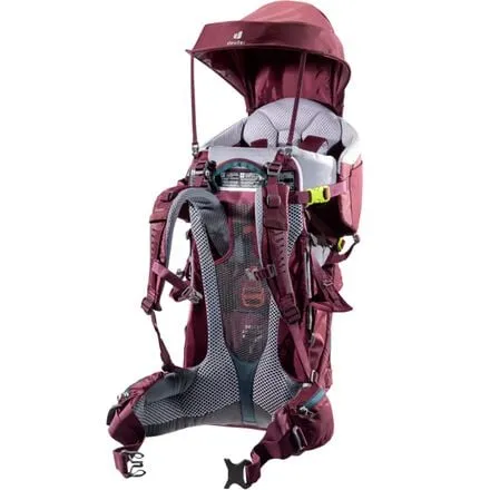 Deuter baby comfort carrier, dark red