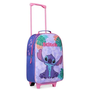 Disney Stitch Suitcase for Girls Carry On Stitch Travel Bag with Wheels