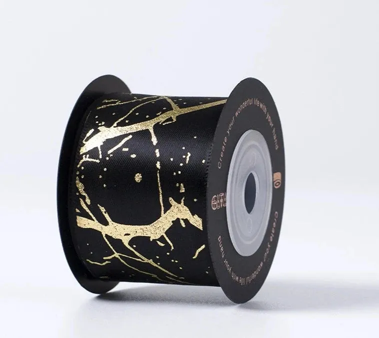 Enchanting Elegance: Luxurious 4cm Gift Wrapping Ribbon