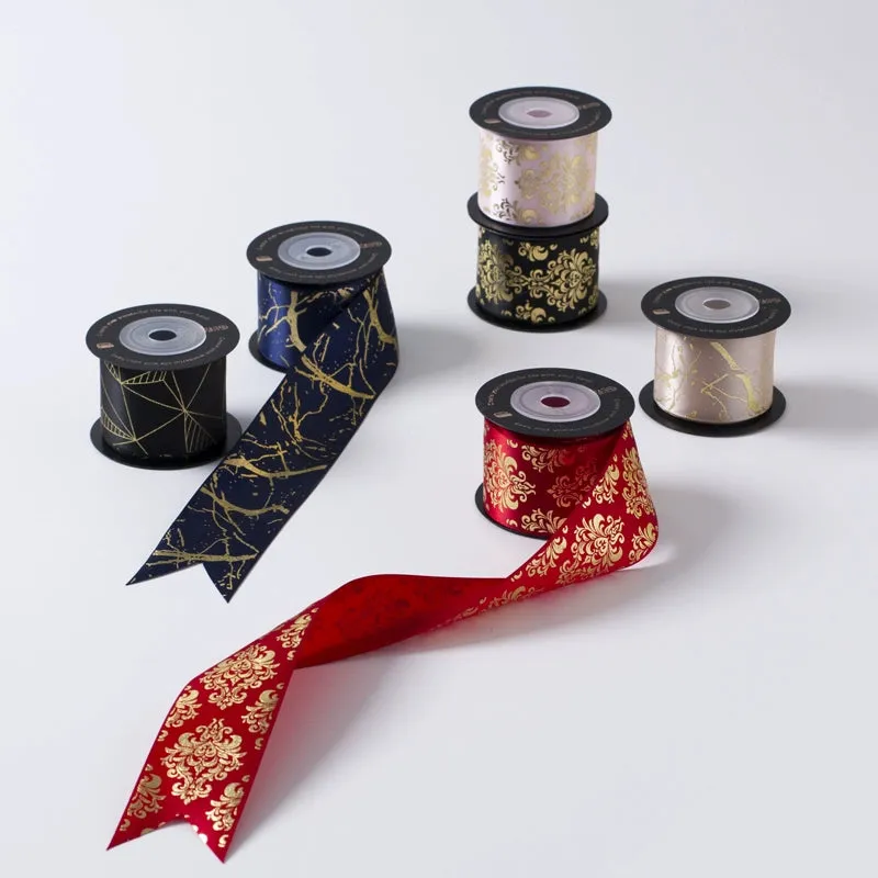 Enchanting Elegance: Luxurious 4cm Gift Wrapping Ribbon
