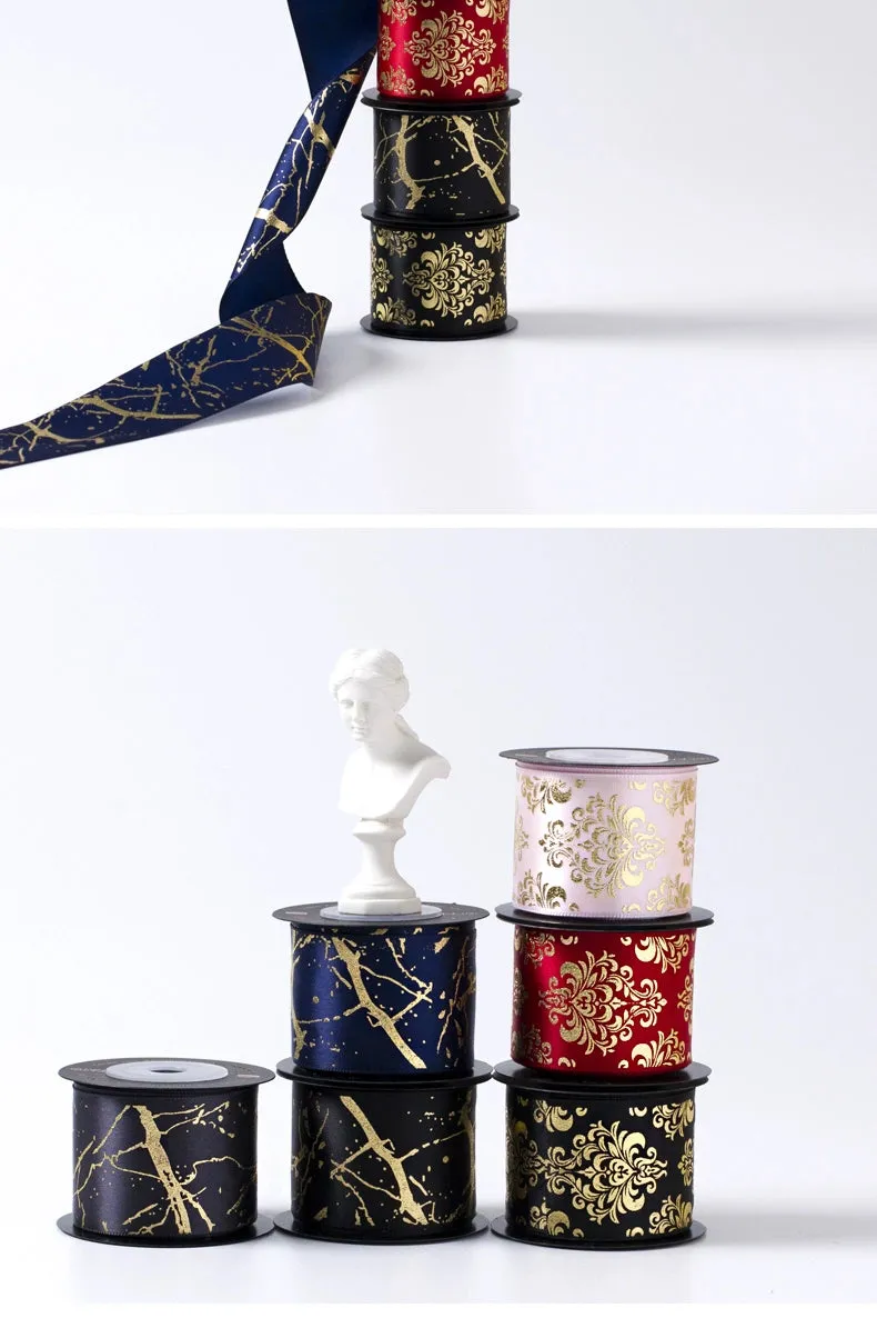 Enchanting Elegance: Luxurious 4cm Gift Wrapping Ribbon