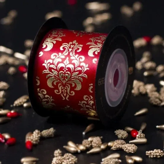 Enchanting Elegance: Luxurious 4cm Gift Wrapping Ribbon