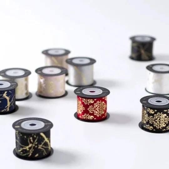 Enchanting Elegance: Luxurious 4cm Gift Wrapping Ribbon