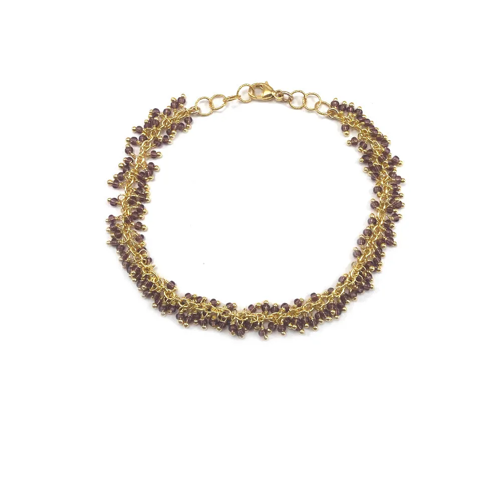 Fall Fringe Bracelet
