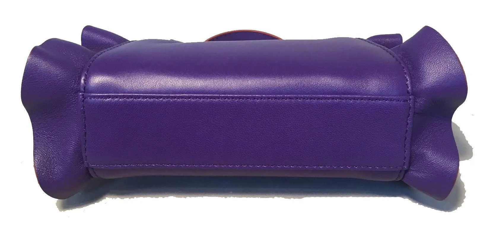 FENDI Purple Micro Mini Peekaboo Bag