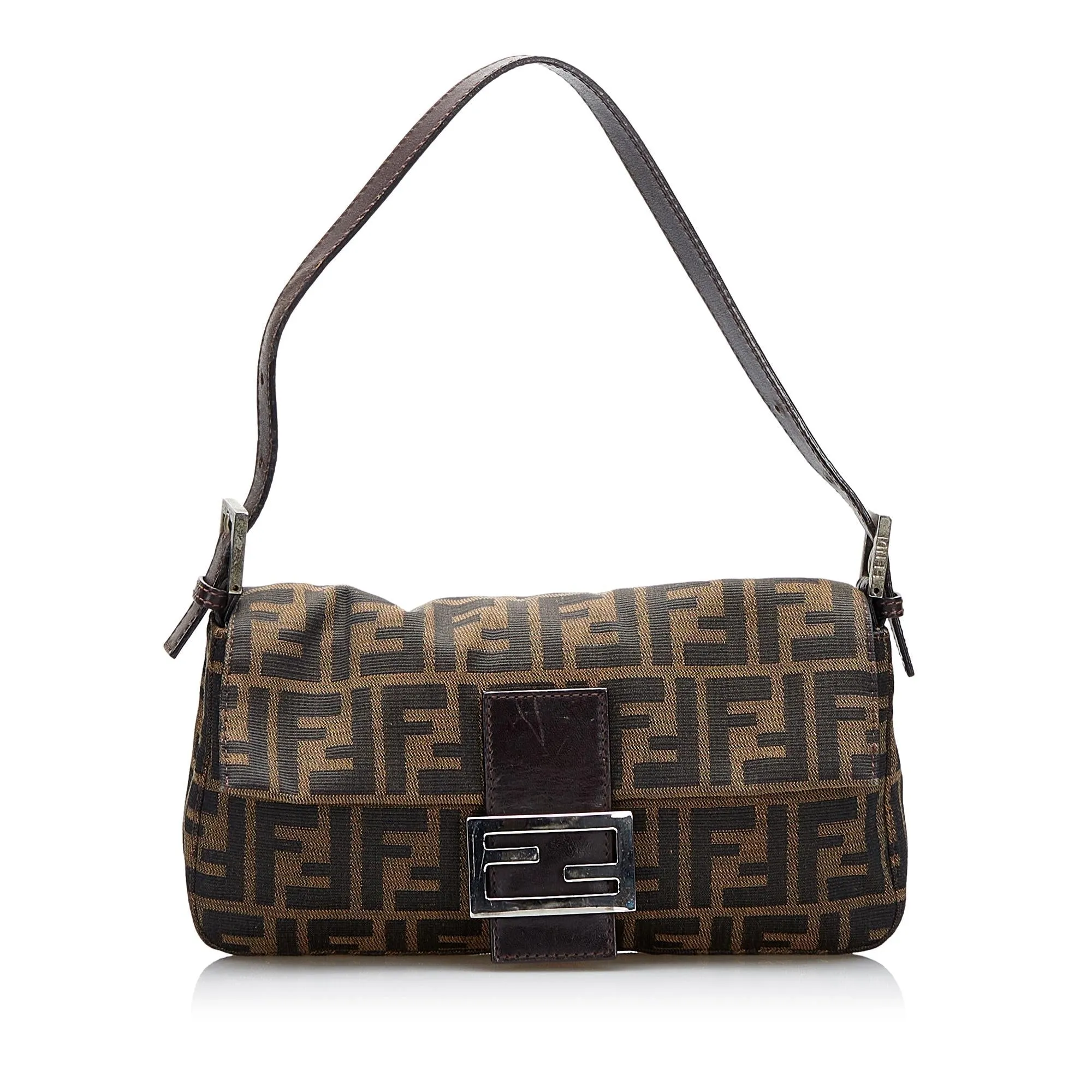 Fendi Zucca Baguette (SHG-RSziJV)