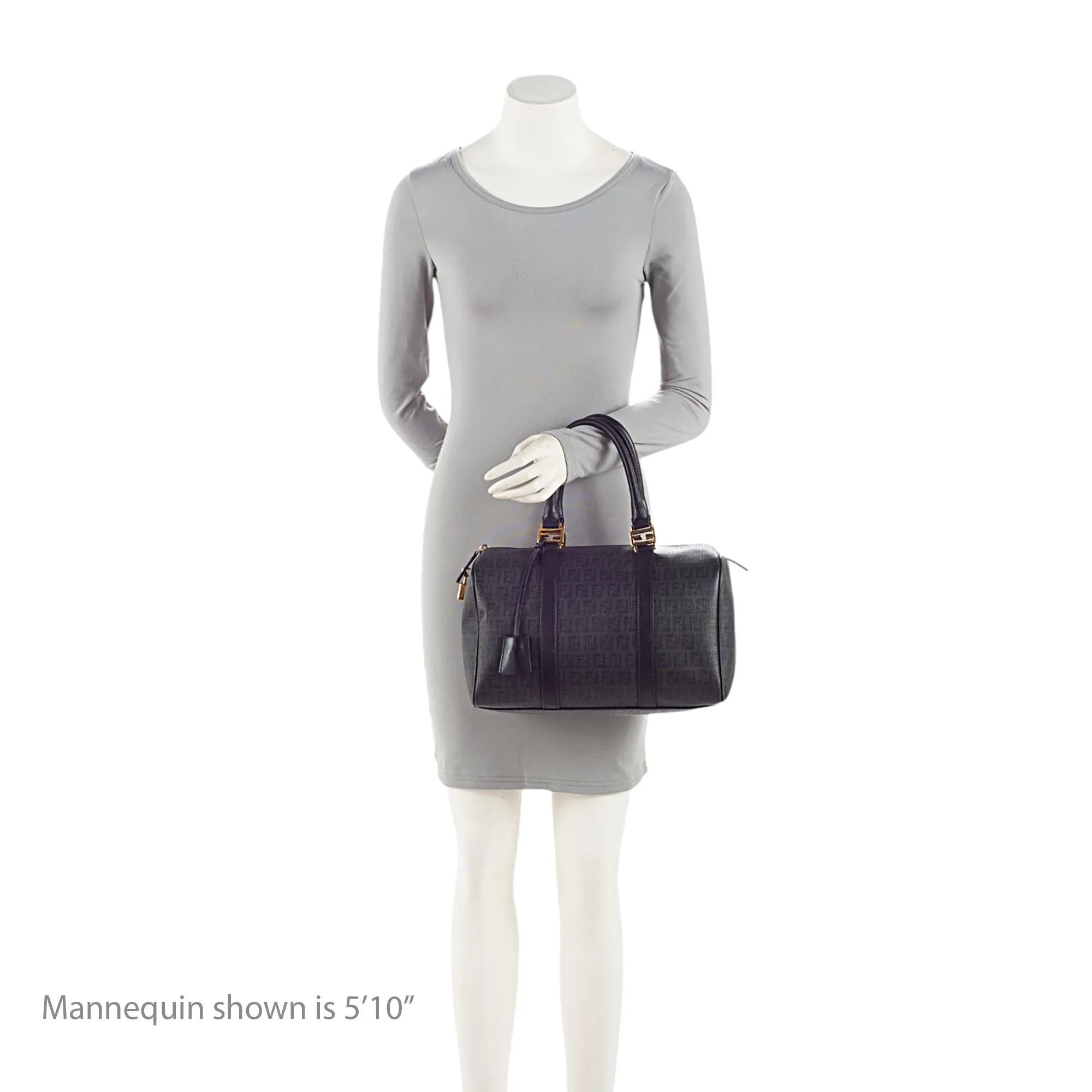 Fendi Zucchino Forever Boston Bag