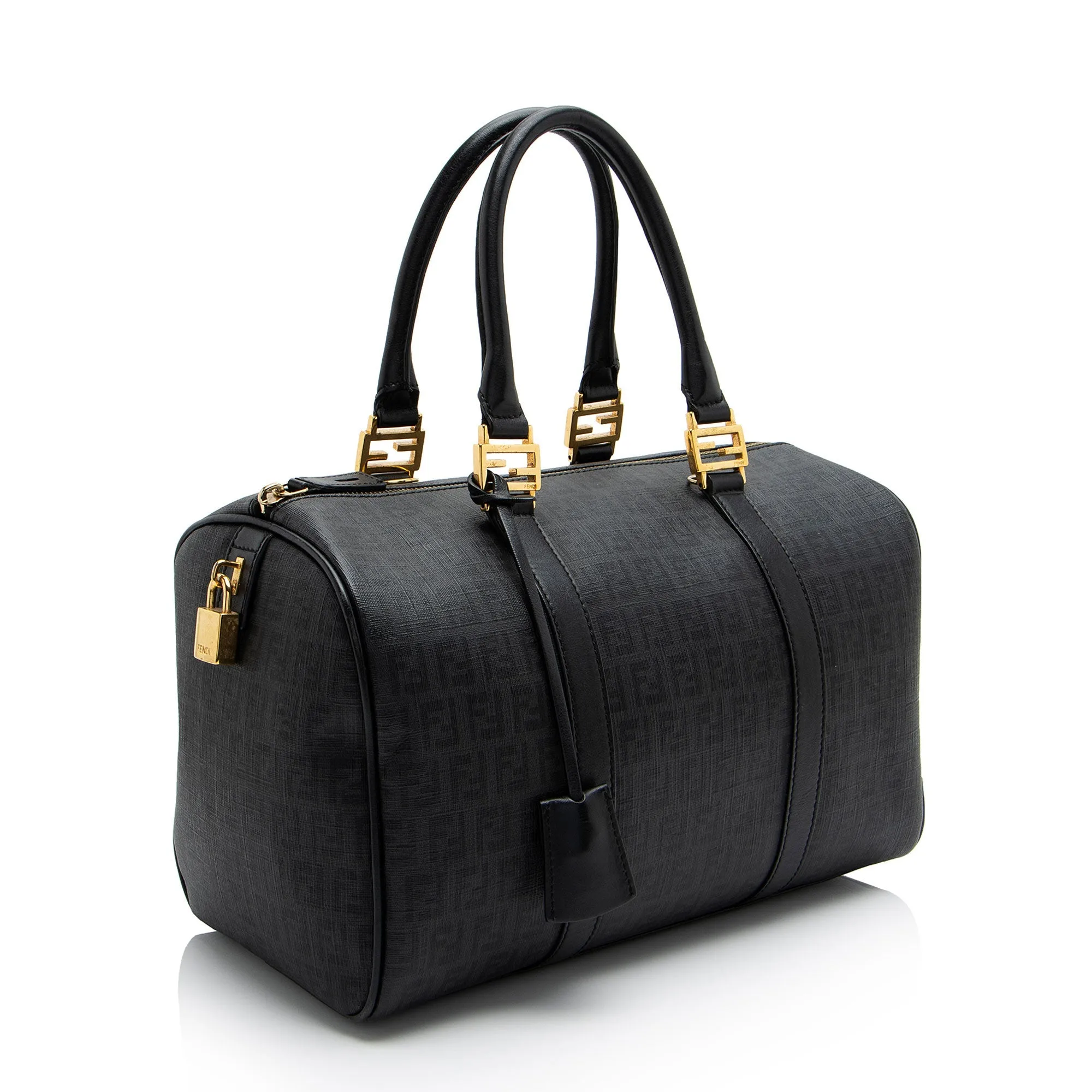 Fendi Zucchino Forever Boston Bag