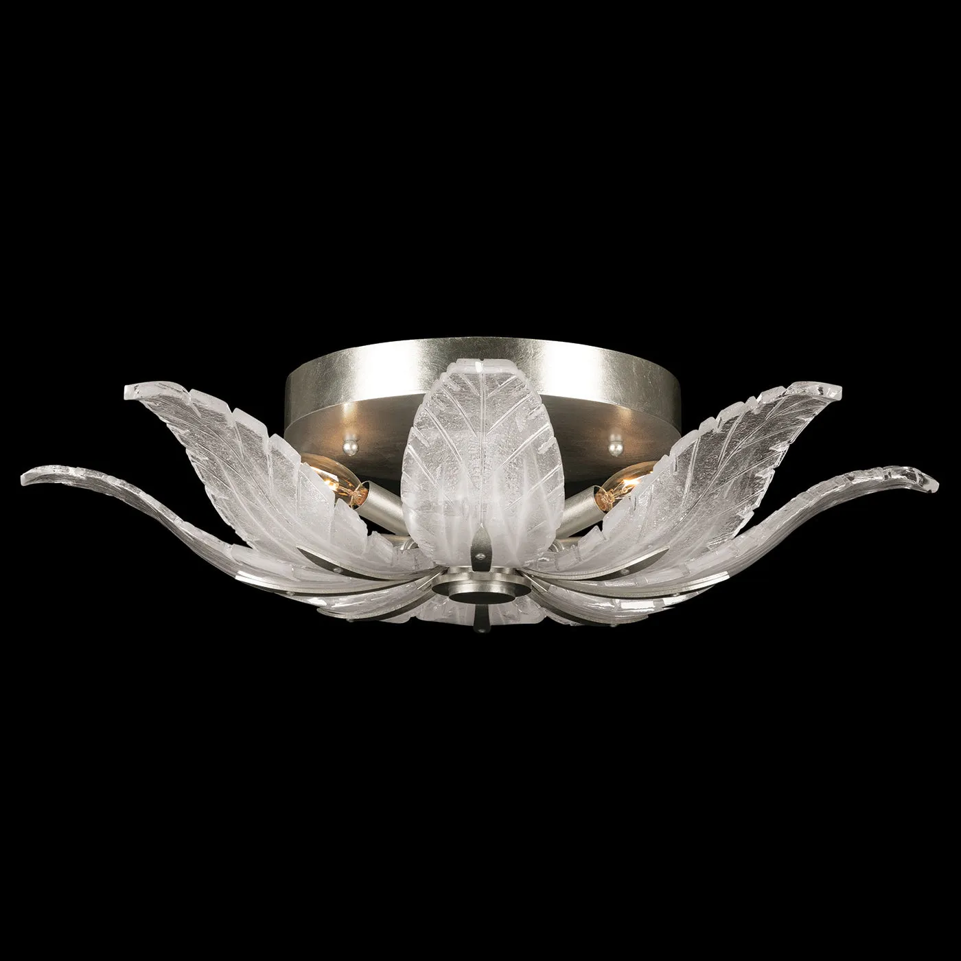 Fine Art Handcrafted Lighting Plume Semi-Flush Mount