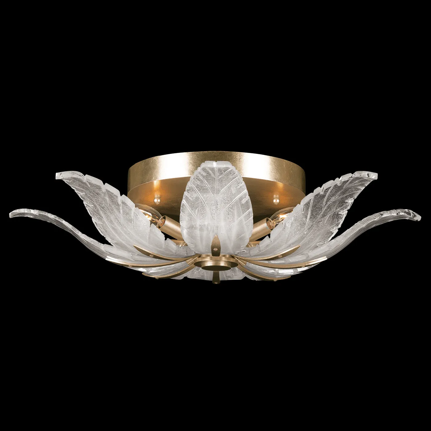 Fine Art Handcrafted Lighting Plume Semi-Flush Mount