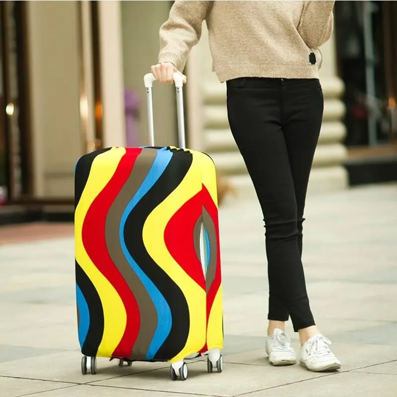 Flamingo Flock #4 | Standard Design | Luggage Suitcase Protective Cover