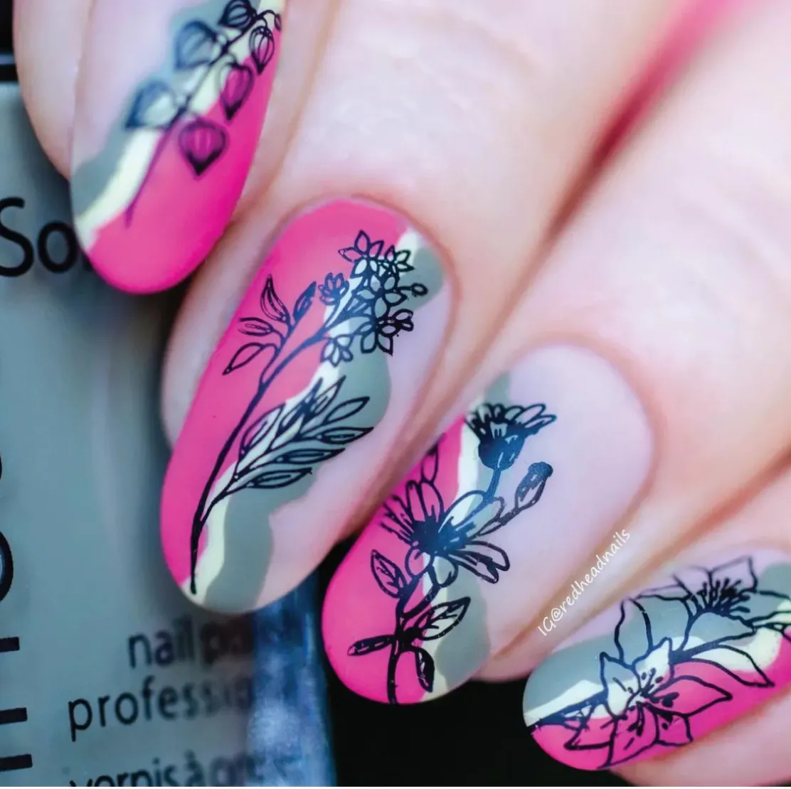 Flora & Fauna - Uber Chic Stamping Plate
