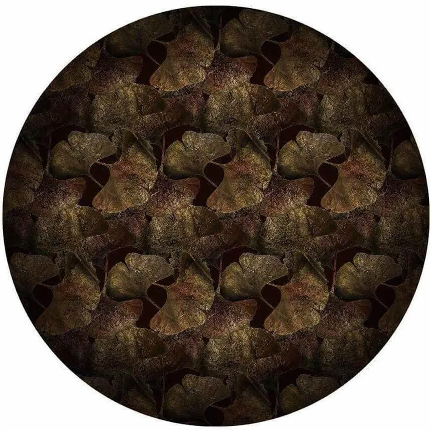 Ginko Leaf Round by Edward van Vliet