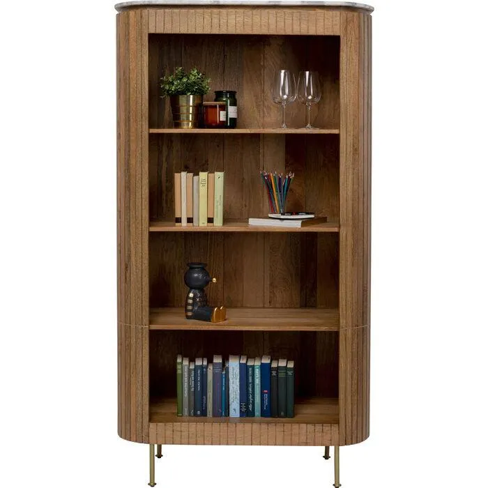 Grace Mango Wood/Marble Shelf