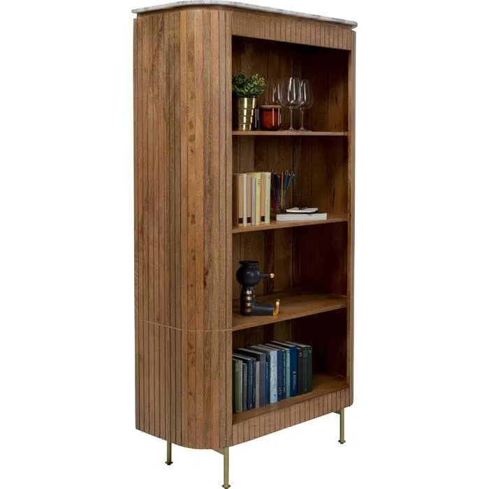 Grace Mango Wood/Marble Shelf