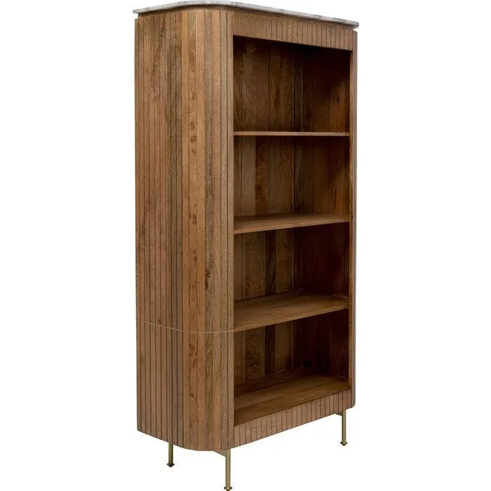 Grace Mango Wood/Marble Shelf