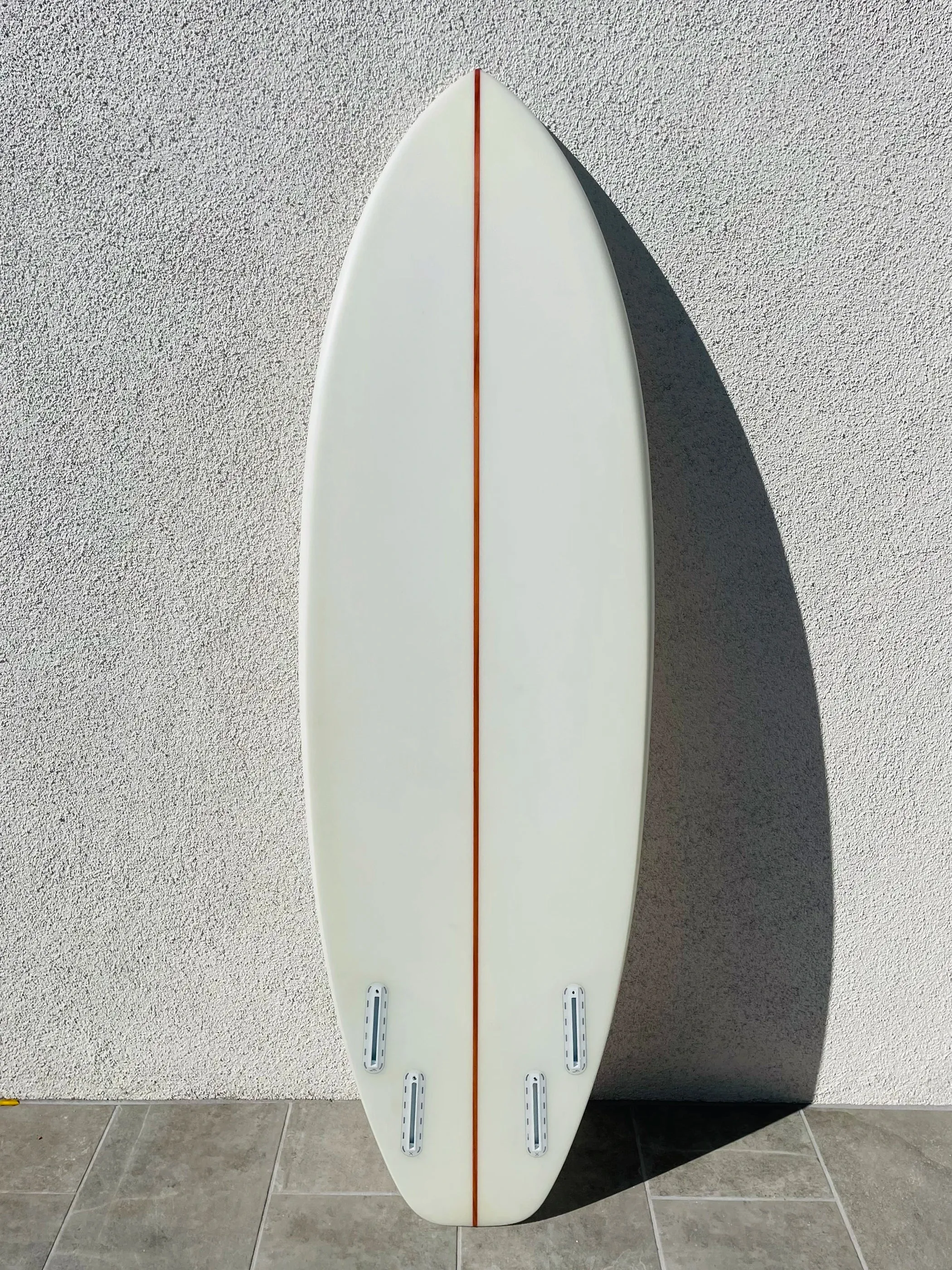 Grant Noble | 5’7” Perry Quad Clear Surfboard (USED)