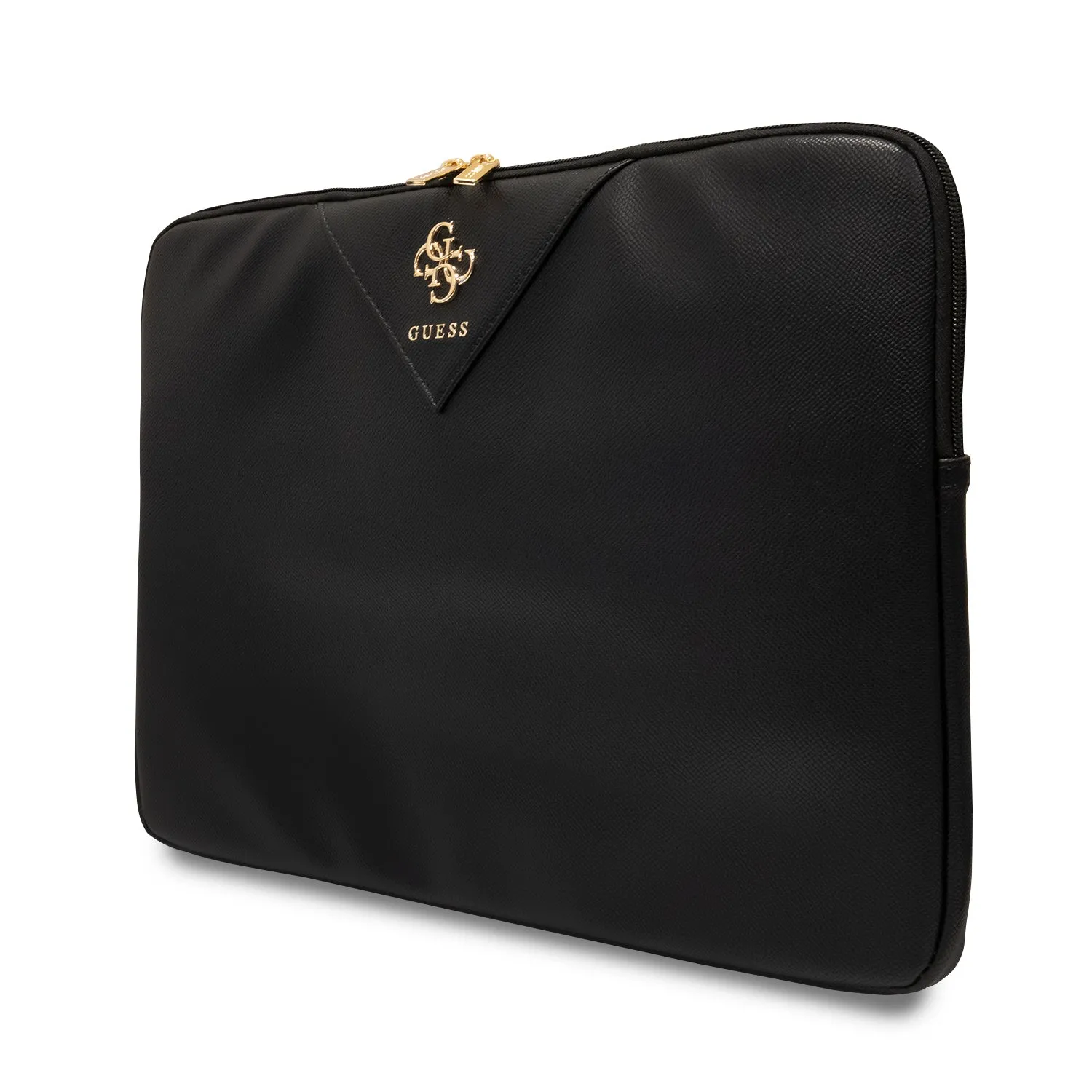 Guess - 4G Triangle 14" Laptop Sleeve for MacBook / Notebook with zipper (GUCS14ZPGSTEGK) - Black