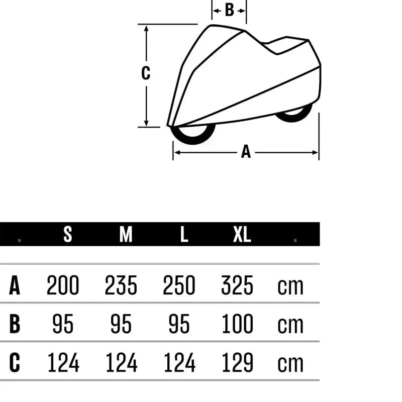 Held Basic 2 Motorcycle Cover Silver