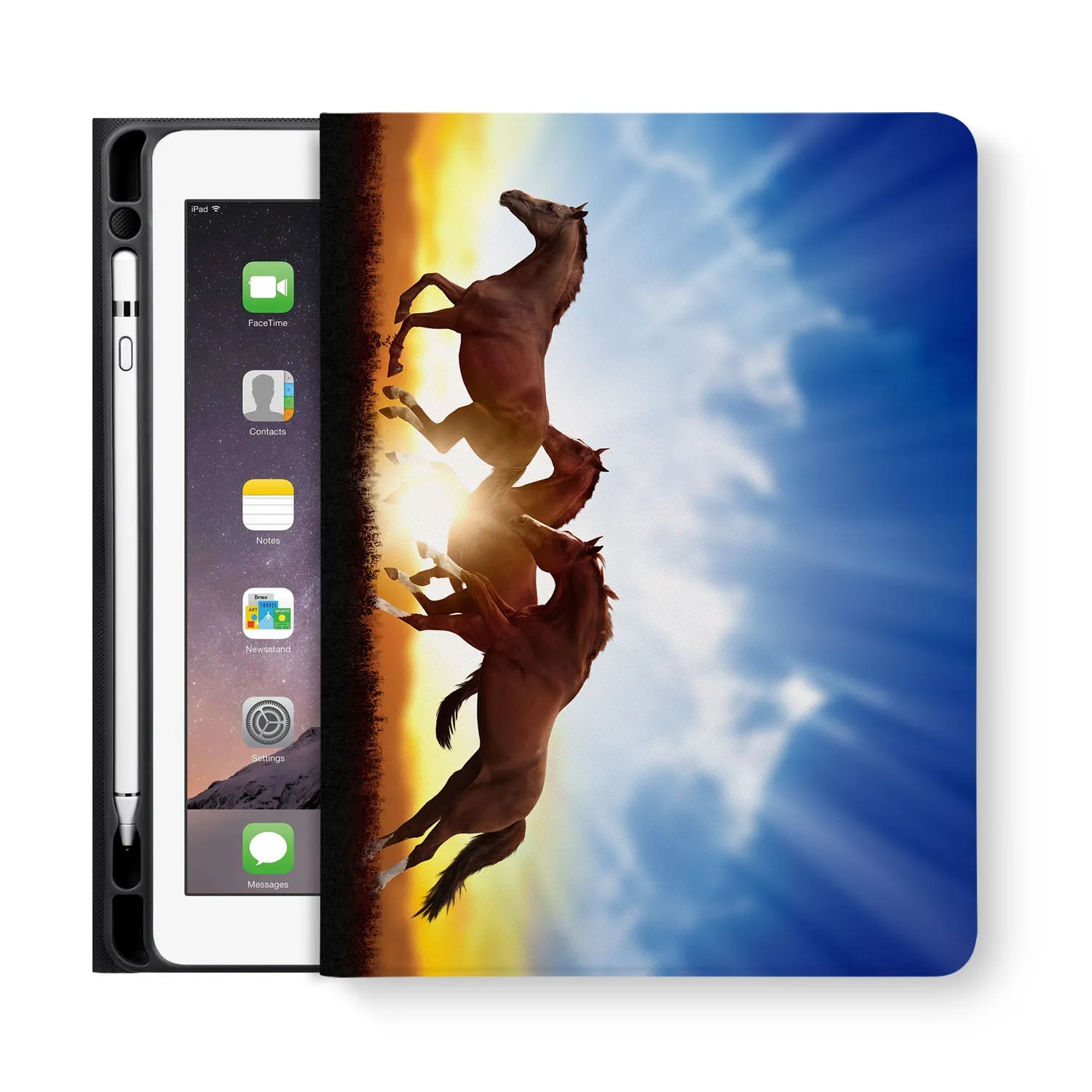 iPad Folio Case - Horse