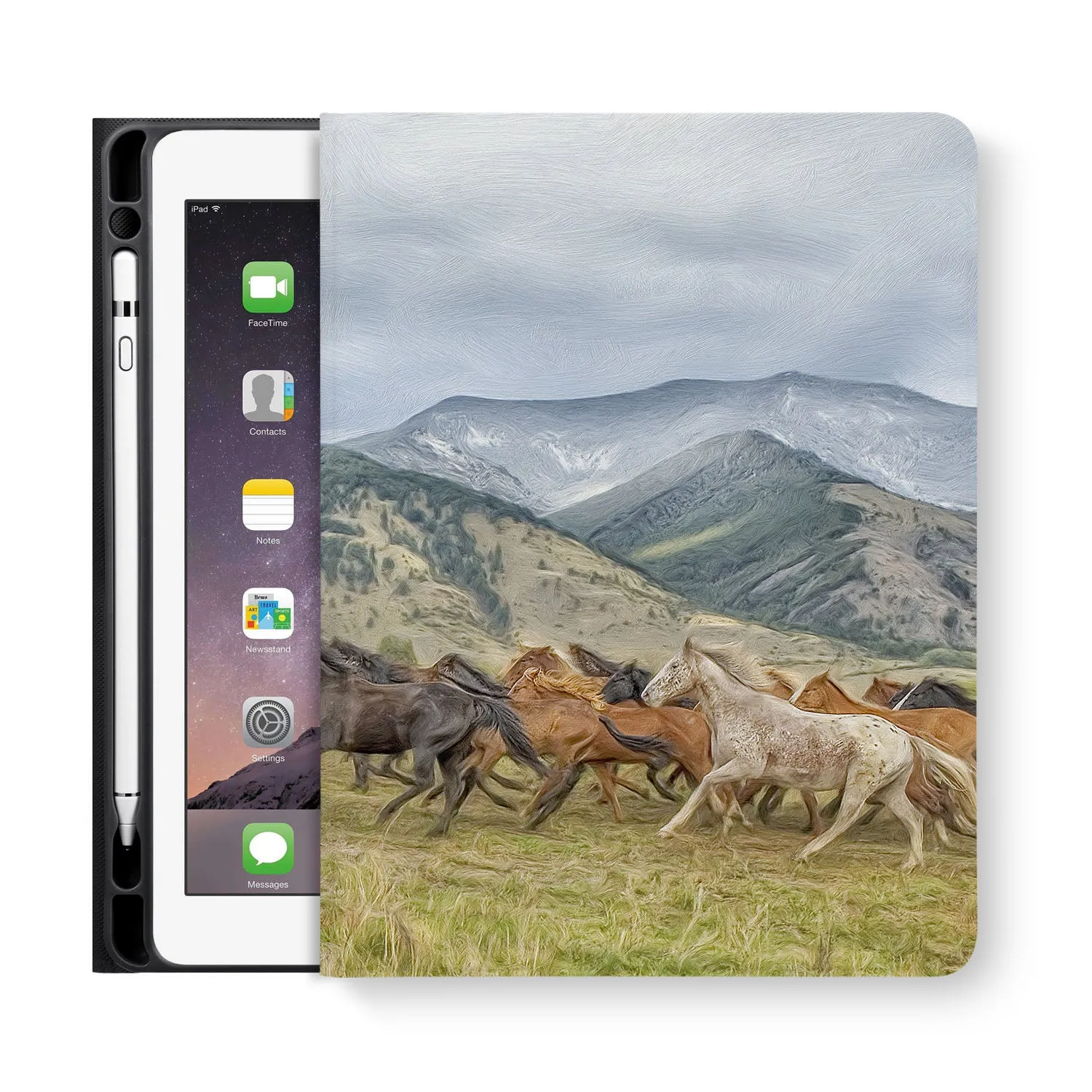 iPad Folio Case - Horse