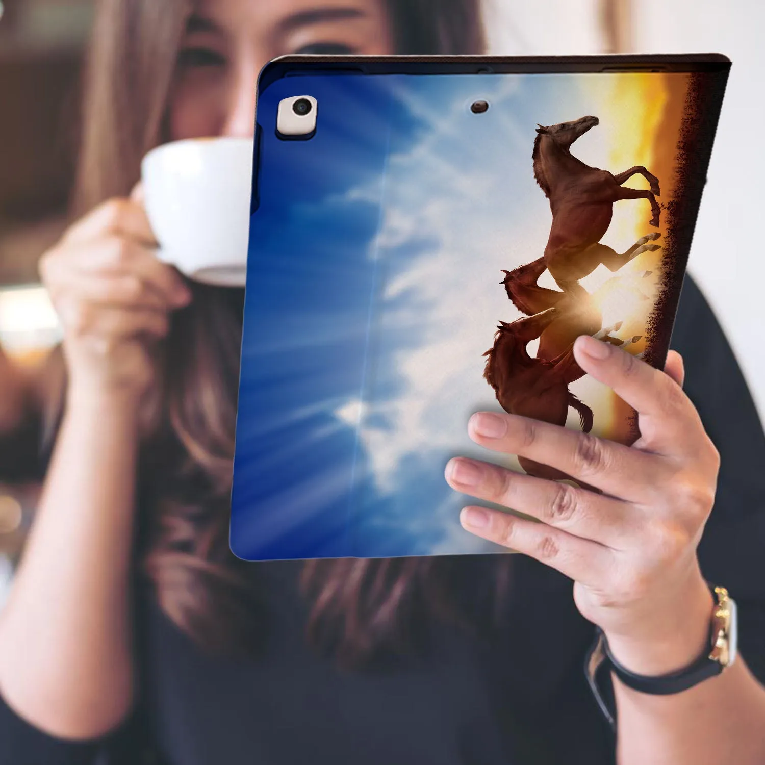 iPad Folio Case - Horse