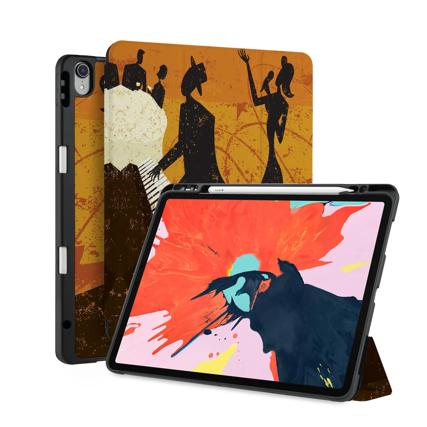 iPad Trifold Case - Music
