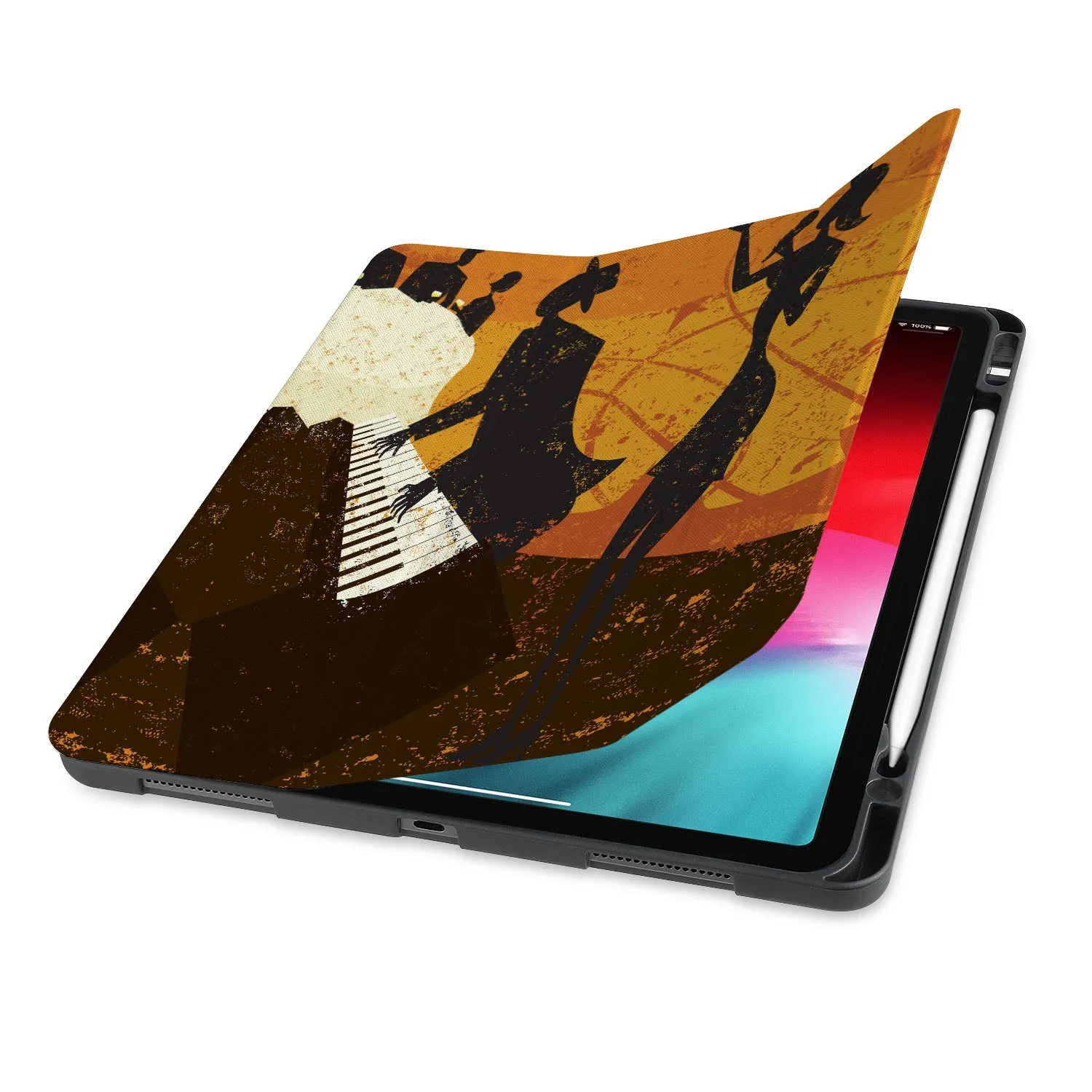 iPad Trifold Case - Music