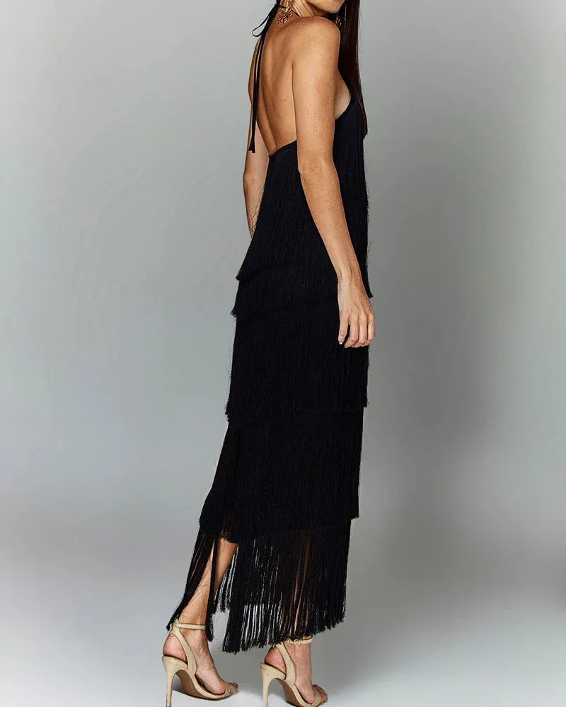Isabella-Chic Drape Gown