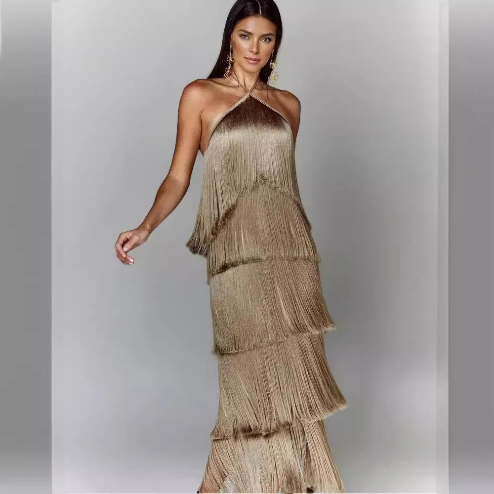 Isabella-Chic Drape Gown