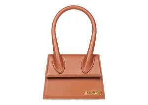 Jacquemus Le Chiquito Moyen Signature Handbag Light Brown