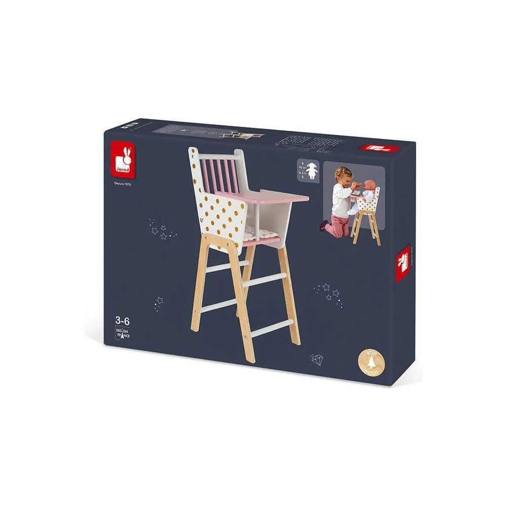 Janod Candy Chic High Chair