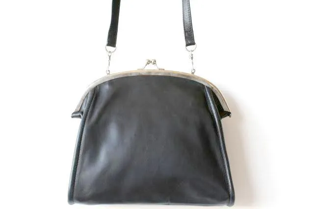 Jeanne frame bag - black