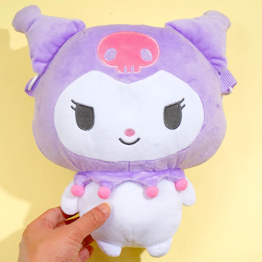 Kuromi 2-Way Plushie Sling Bag