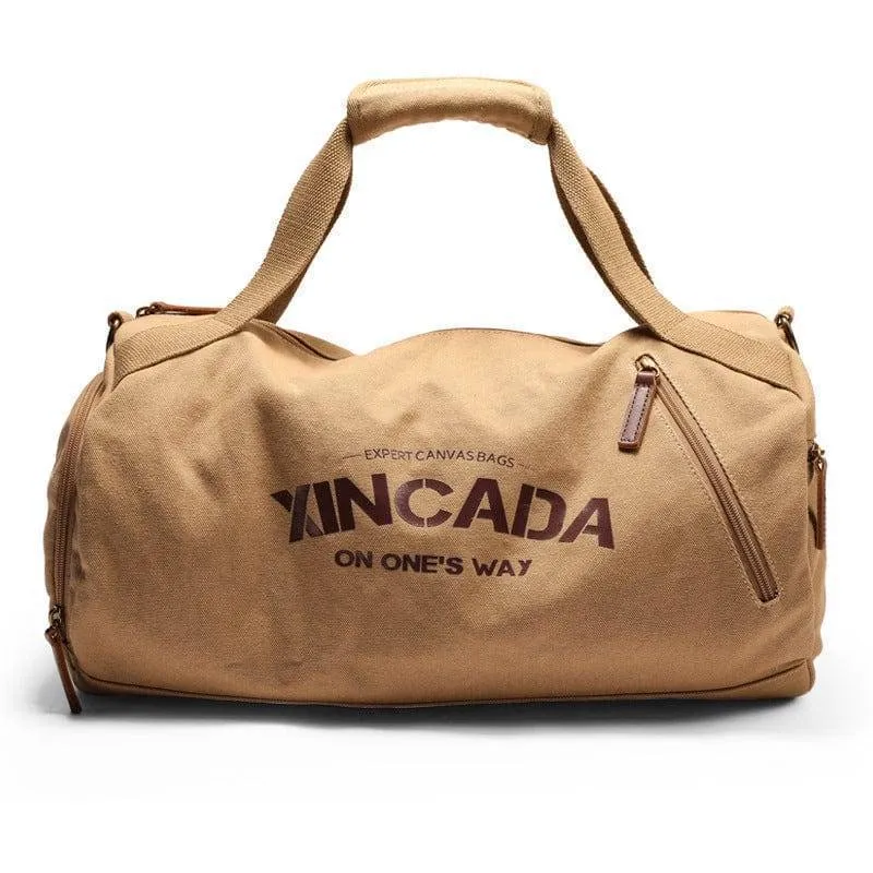 Large Capacity Canvas Travel Bags