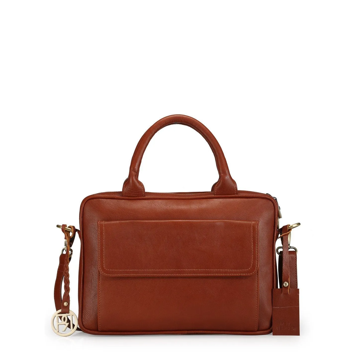 Leather Laptop Bag -  PR1037