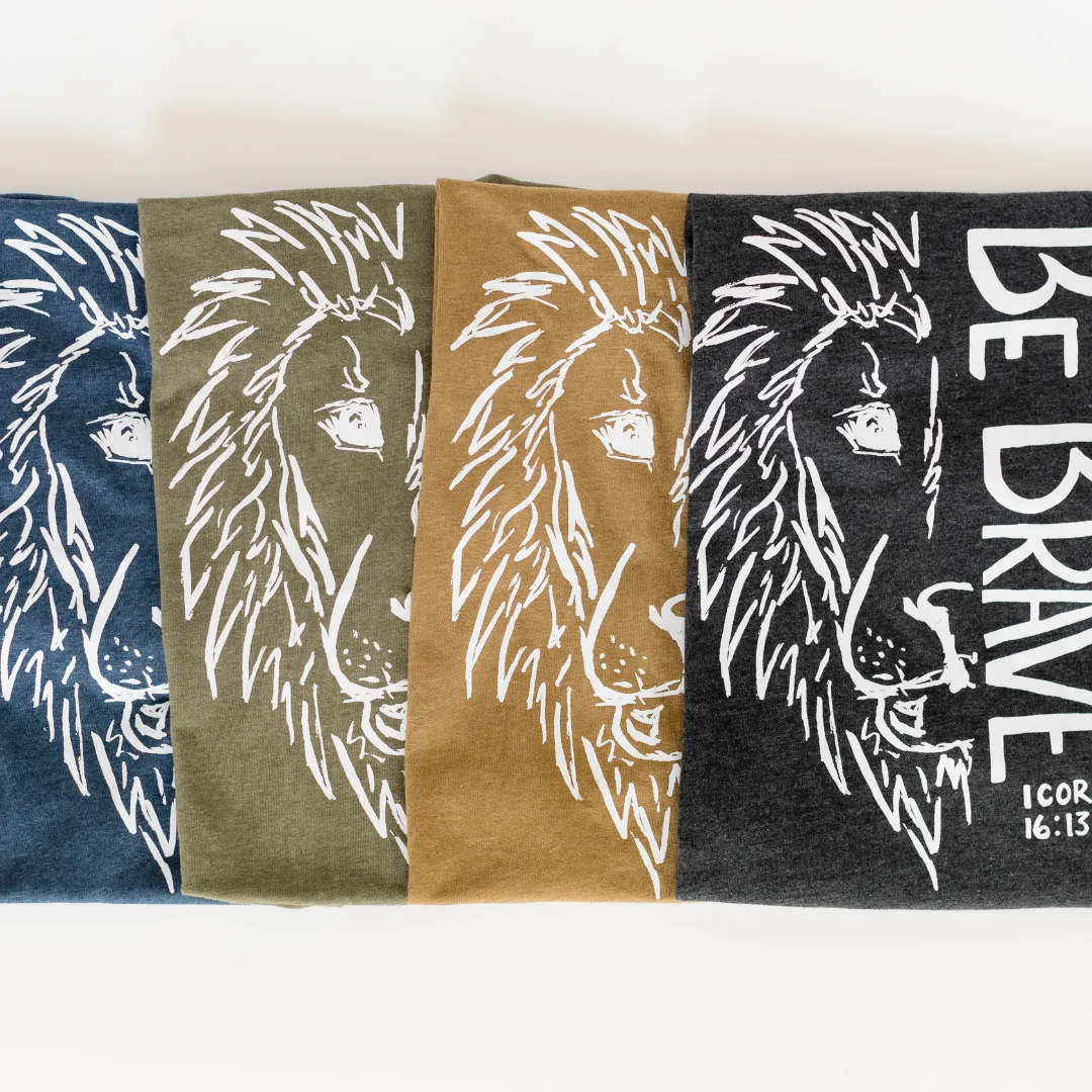 Limited Edition Be Brave Lion T-shirt