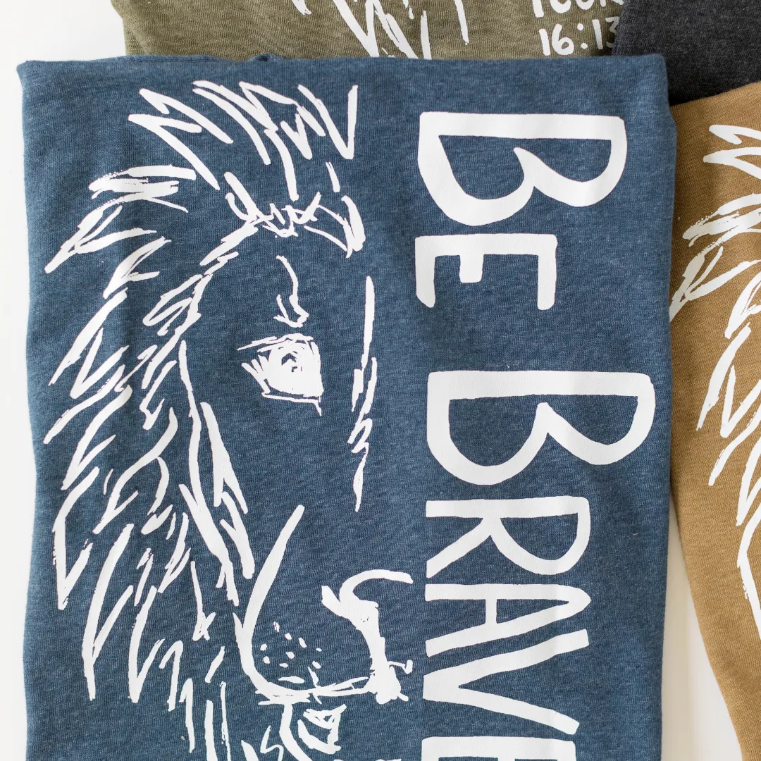 Limited Edition Be Brave Lion T-shirt