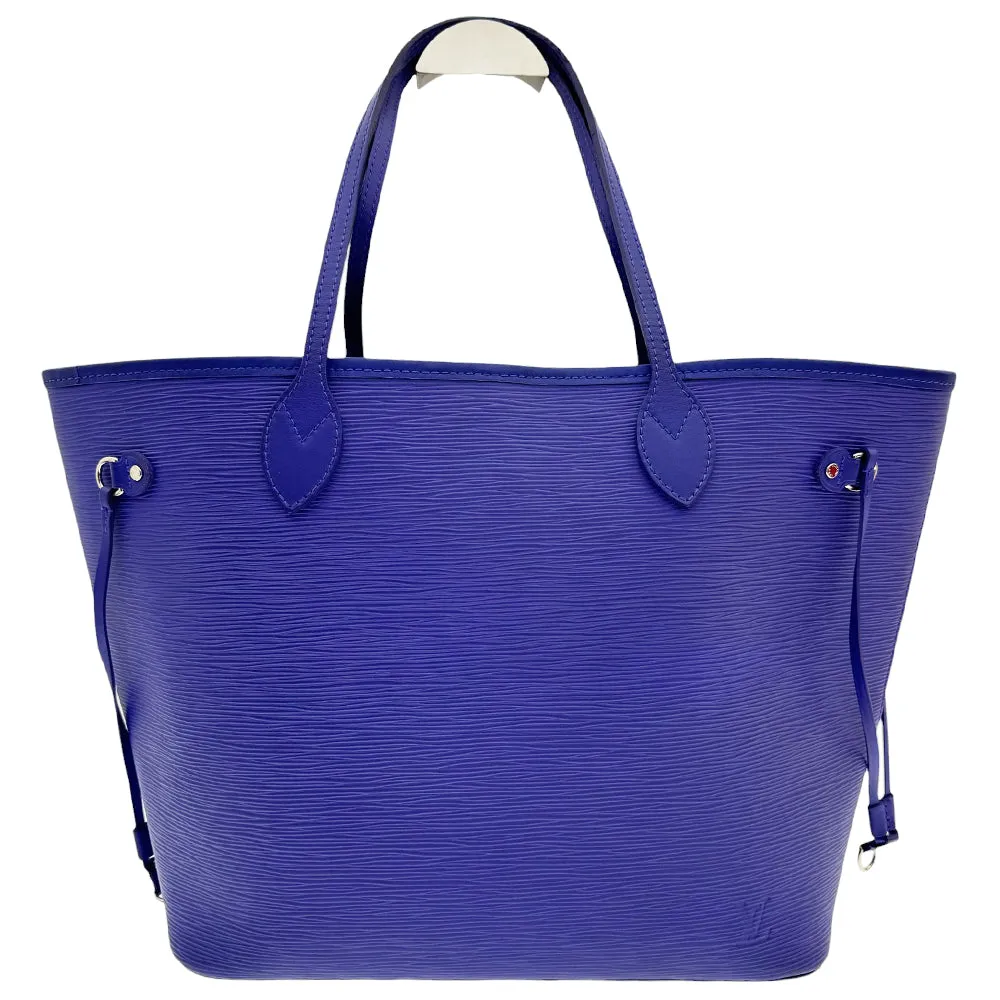 LOUIS VUITTON Neverfull MM Purple Epi Leather LHQ470
