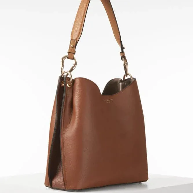 Luella Grey Phoebe Hobo Tote in Conker/Tan