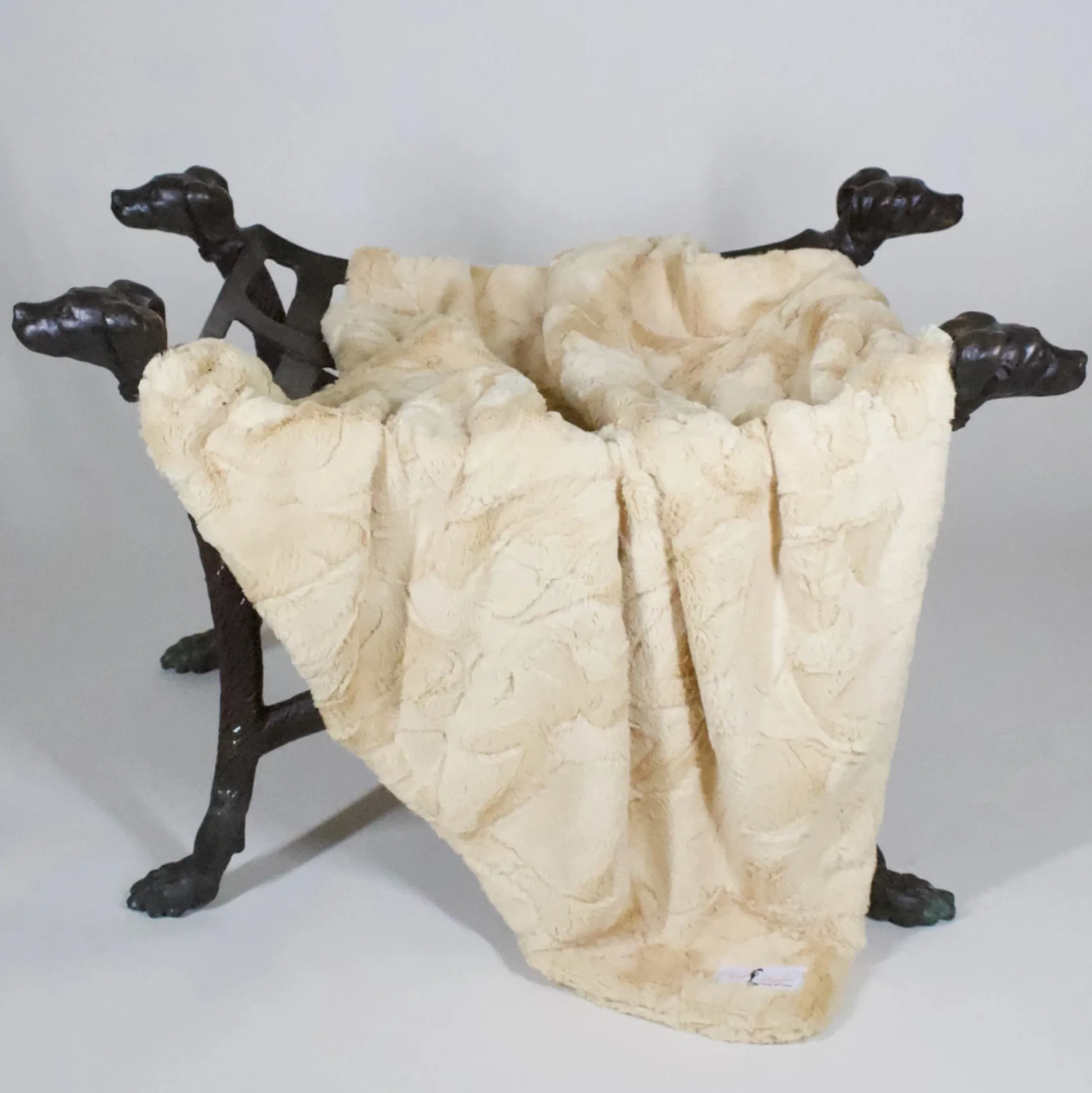 Luxe Dog Blanket - Taupe