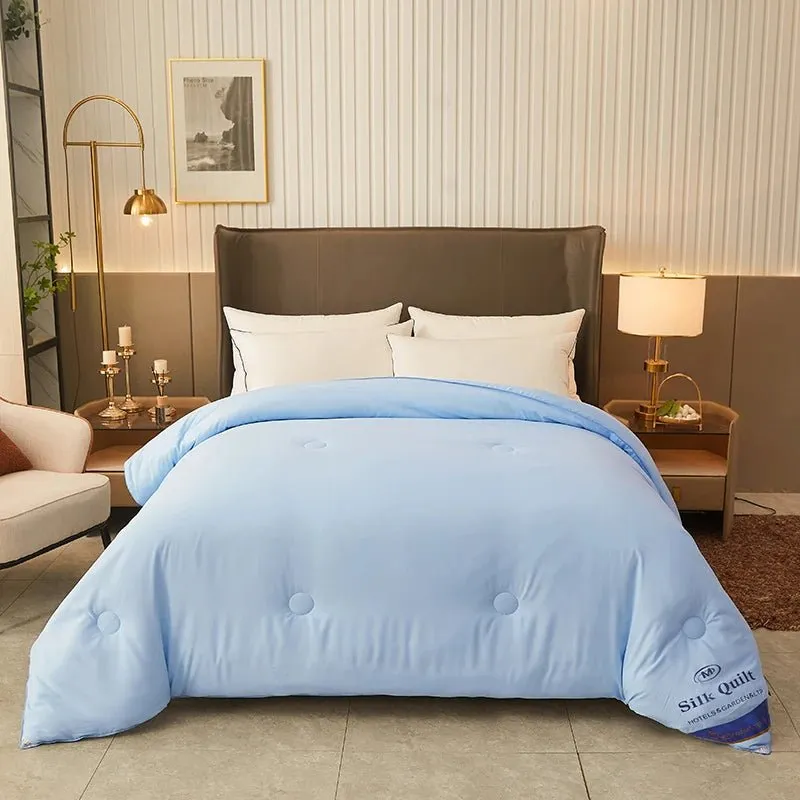 Luxurious 100% Mulberry Silk Thickened Winter Quilt - 5kg