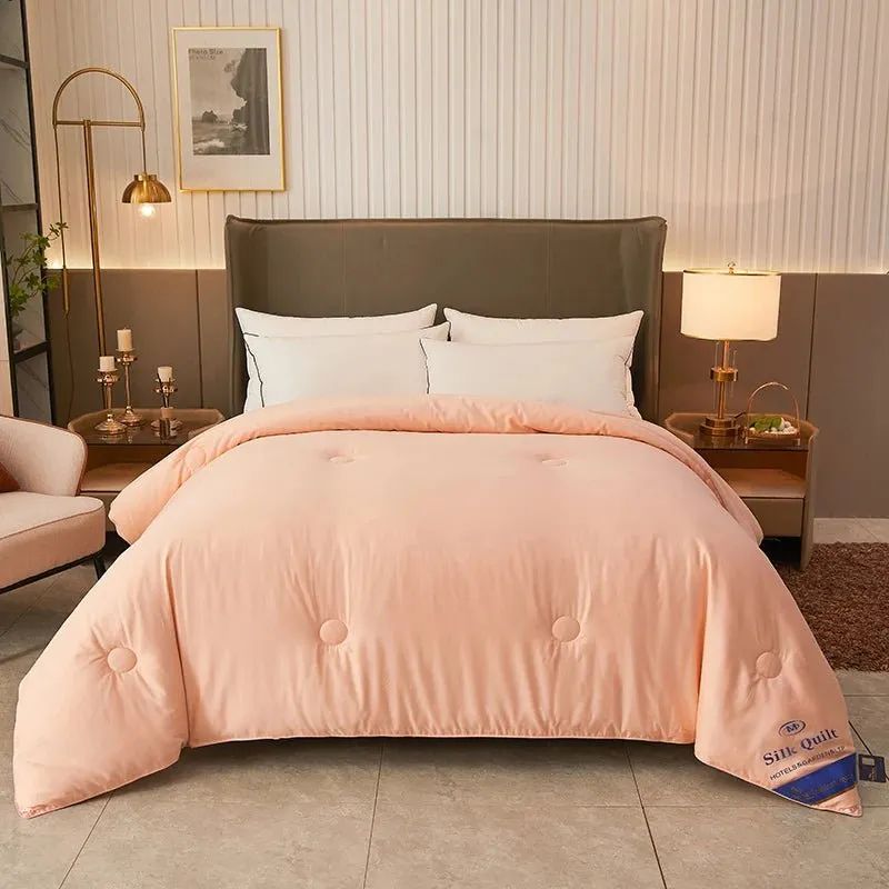 Luxurious 100% Mulberry Silk Thickened Winter Quilt - 5kg