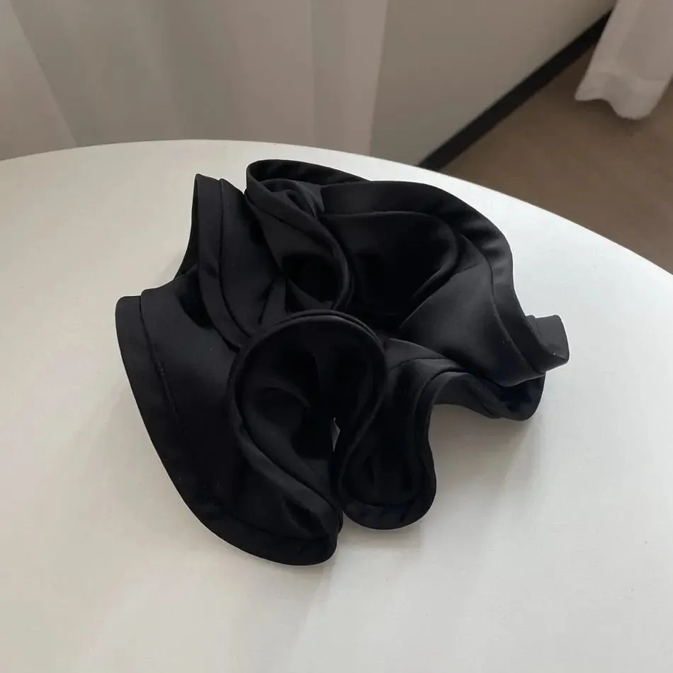 Luxurious Oversized Silk Hair Scrunchies