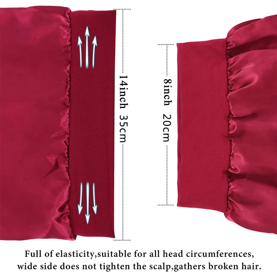 Luxurious Silk Bonnet for  Hair Care