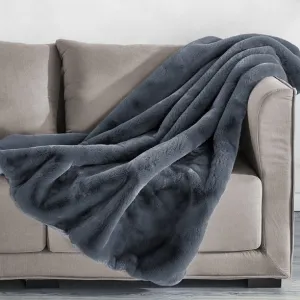 Luxurious Soft Faux Fur Throw (2 Pack)