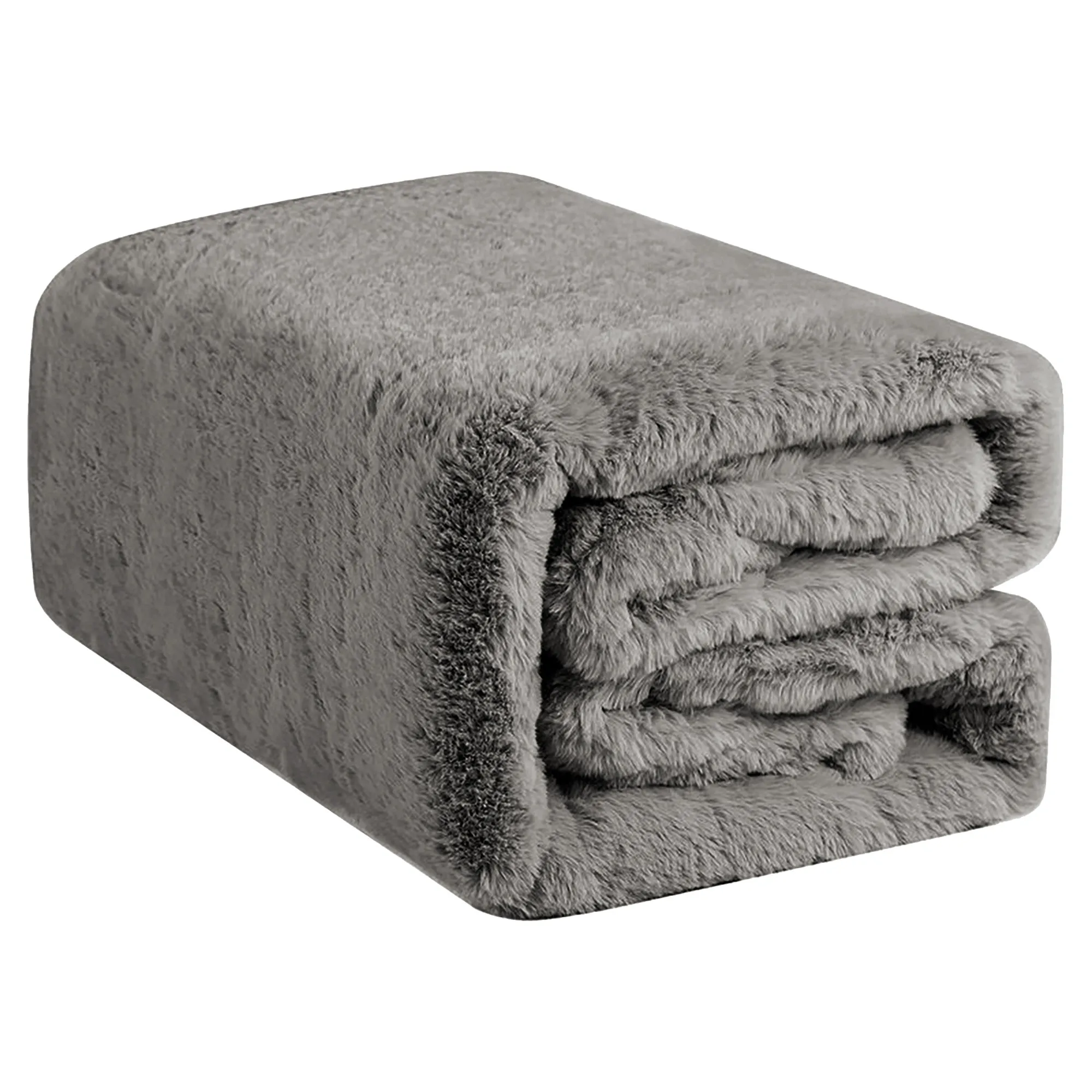 Luxurious Soft Faux Fur Throw (2 Pack)