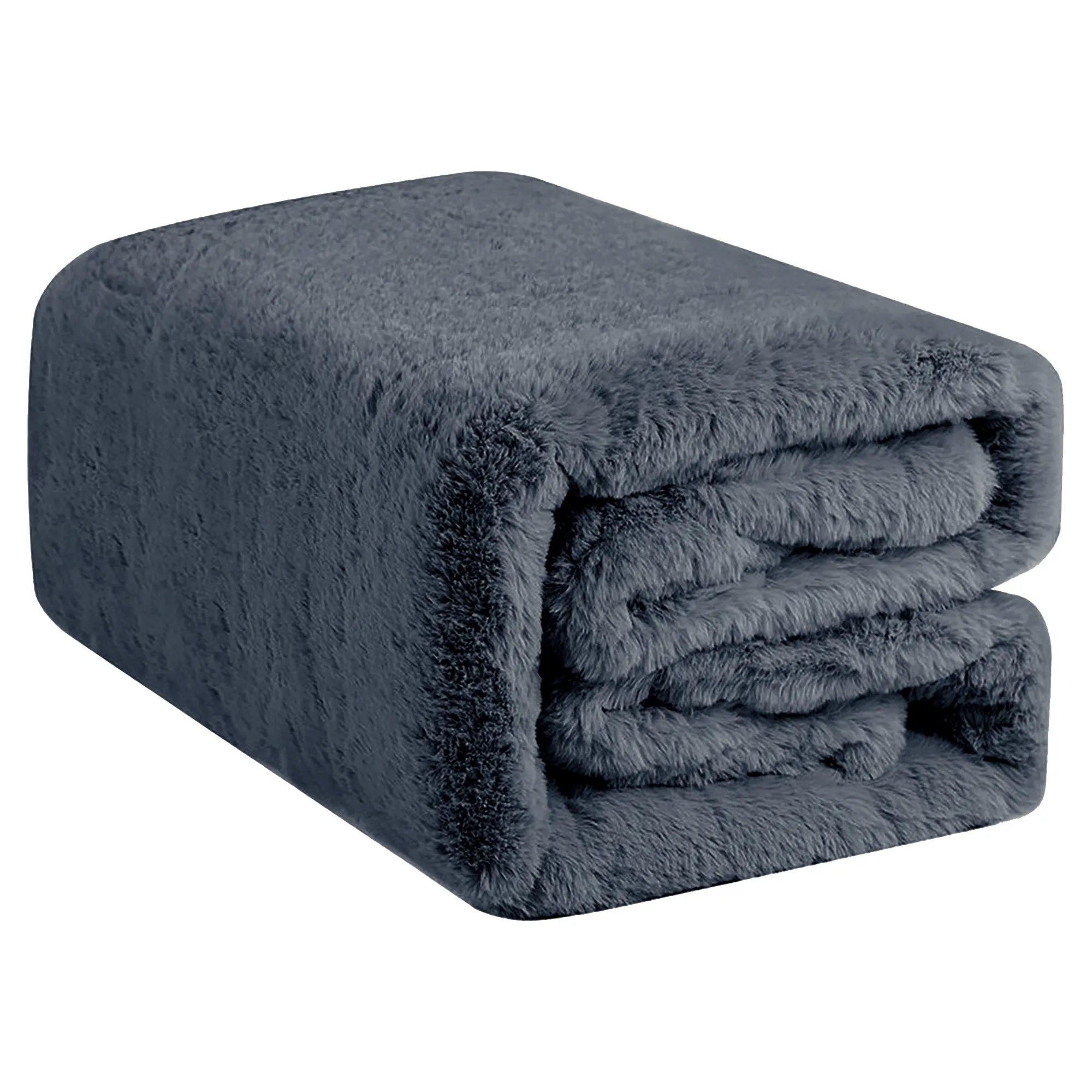 Luxurious Soft Faux Fur Throw (2 Pack)
