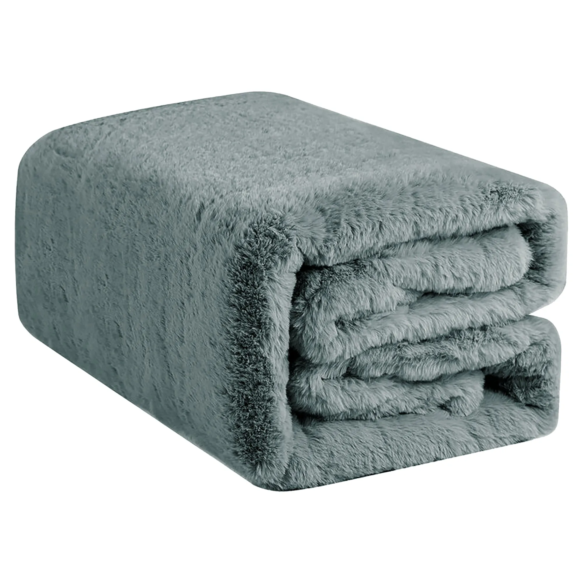 Luxurious Soft Faux Fur Throw (2 Pack)
